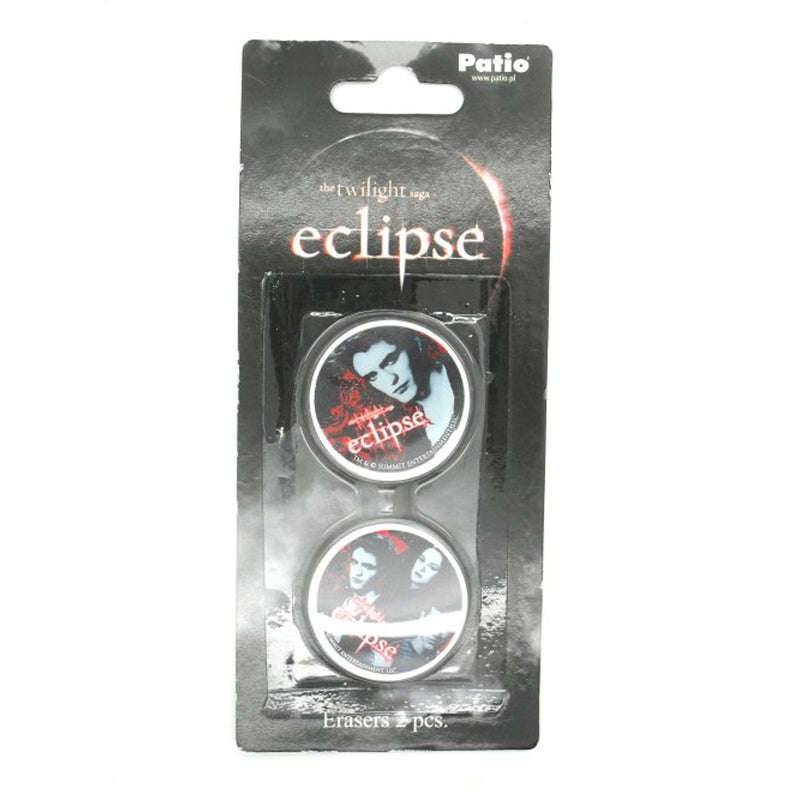 Twilight Edward/Bella/Jacob Eclipse Saga Eraser 2 Piece Set