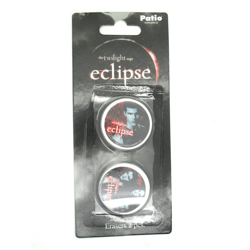 Twilight Jacob/Bella/Edward Eclipse Saga Eraser 2 Piece Set