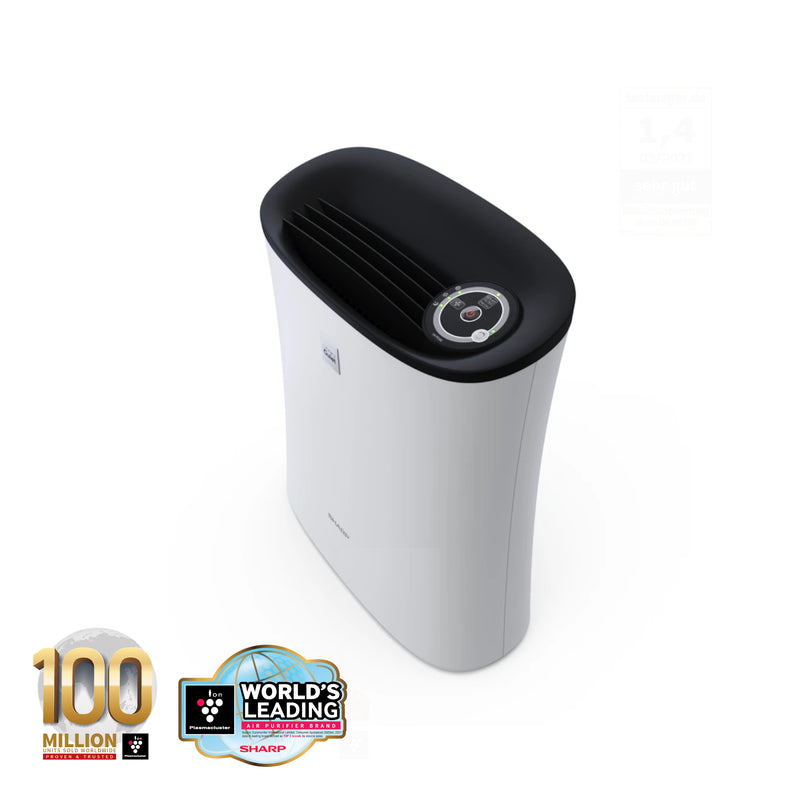 Sharp UA-PE30U-WB Air Purifier with Sleep Mode and Filter System - White