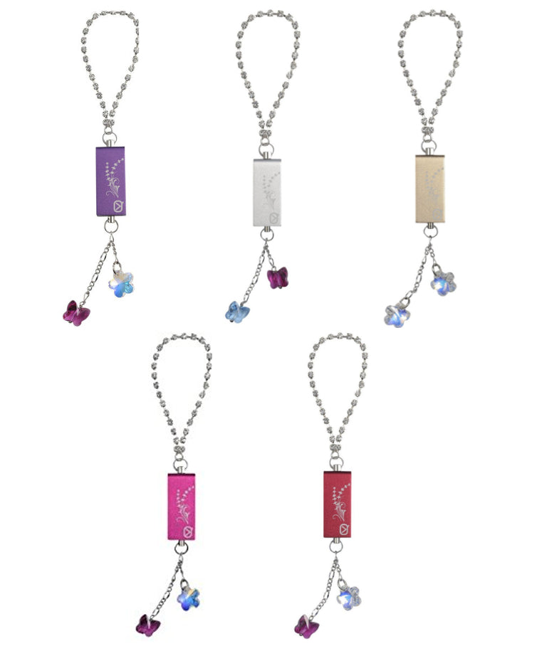 Viewquest Intelligent Jewellery 8GB USB Flash Drive Keyring with Charm