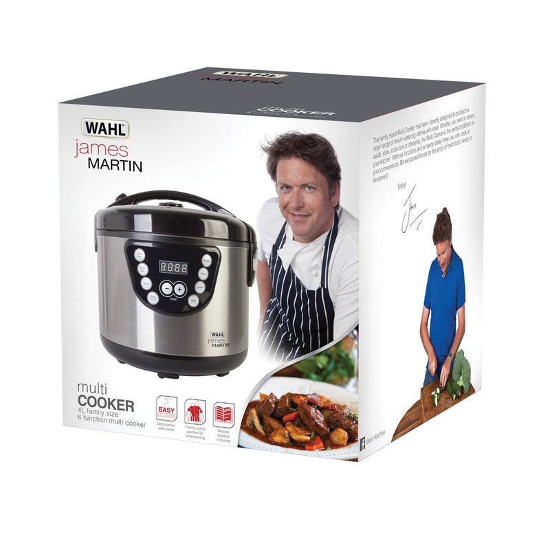 Wahl ZX916 - James Martin Multi Cooker with 6 Functions, Non Stick 4L Capacity