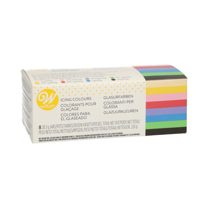 Wilton Icing 8 Colour Icing Set