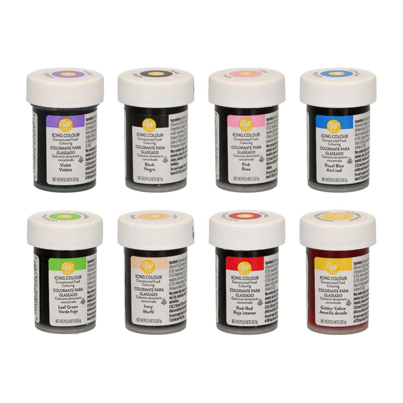 Wilton Icing 8 Colour Icing Set