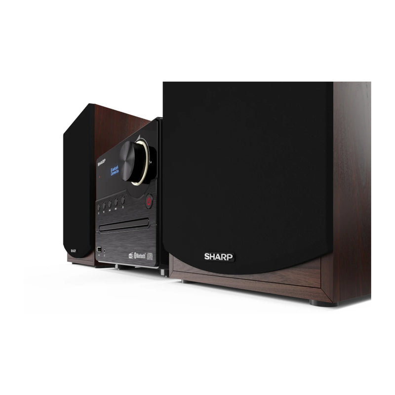 Sharp XL-B517D(BR) Micro Sound System with DAB+ Digital, Bluetooth & CD Playback