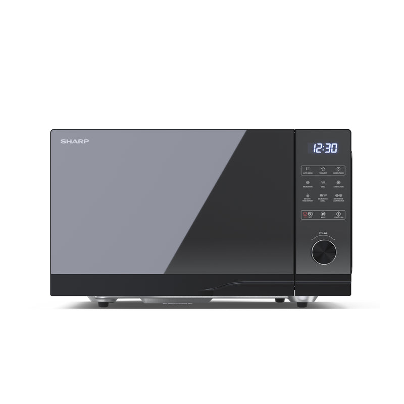 Sharp YC-GC52BU-B 25 L 900W Microwave Oven with Grill and Convection - Black