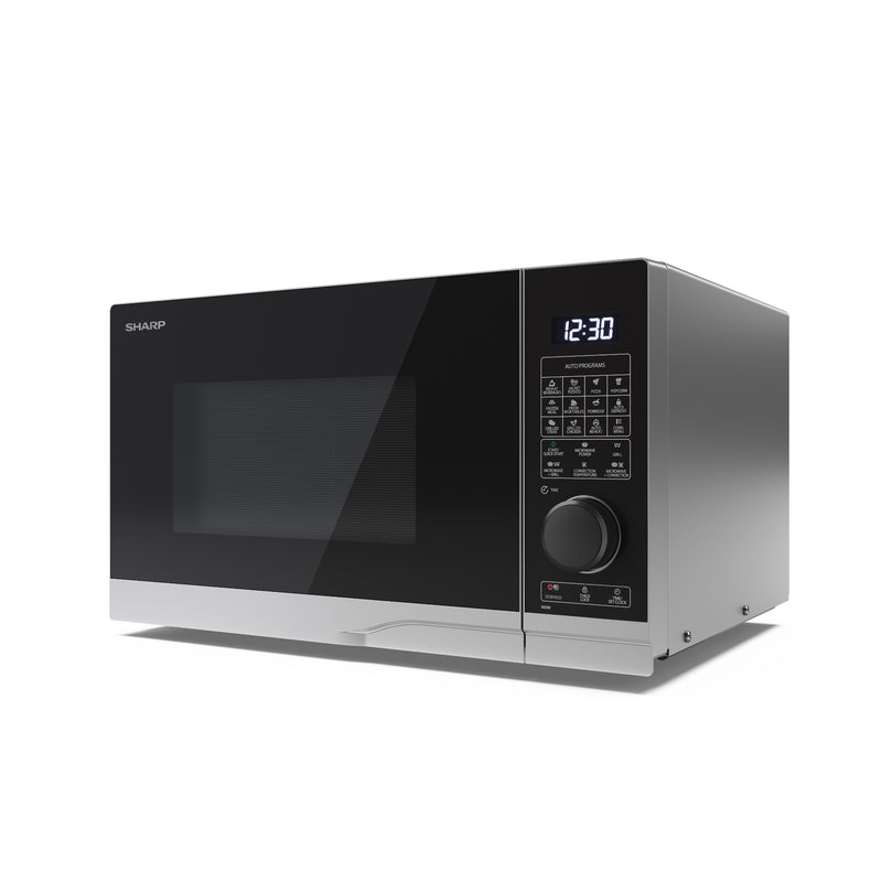 Sharp YC-PC254AU-S 25L 900W Microwave Oven with Grill and Convection - Silver