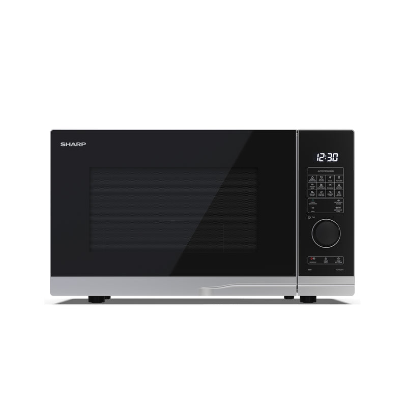 Sharp YC-PG234AU-S 23L 900W Microwave with 1000W Grill Function - Silver