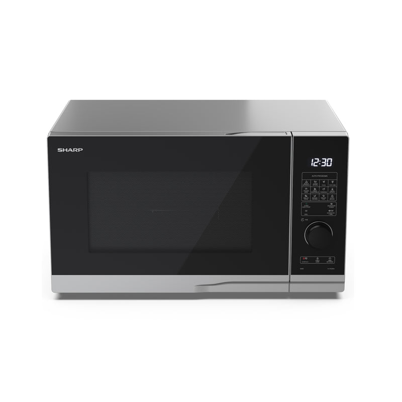 Sharp YC-PG234AU-S 23L 900W Microwave with 1000W Grill Function - Silver