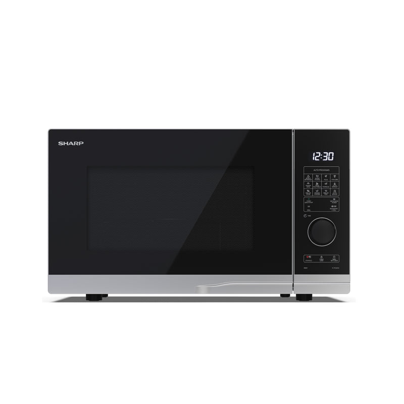 Sharp YC-PG254AU-S 25L 900W Microwave Oven with 1000W Grill Function - Silver