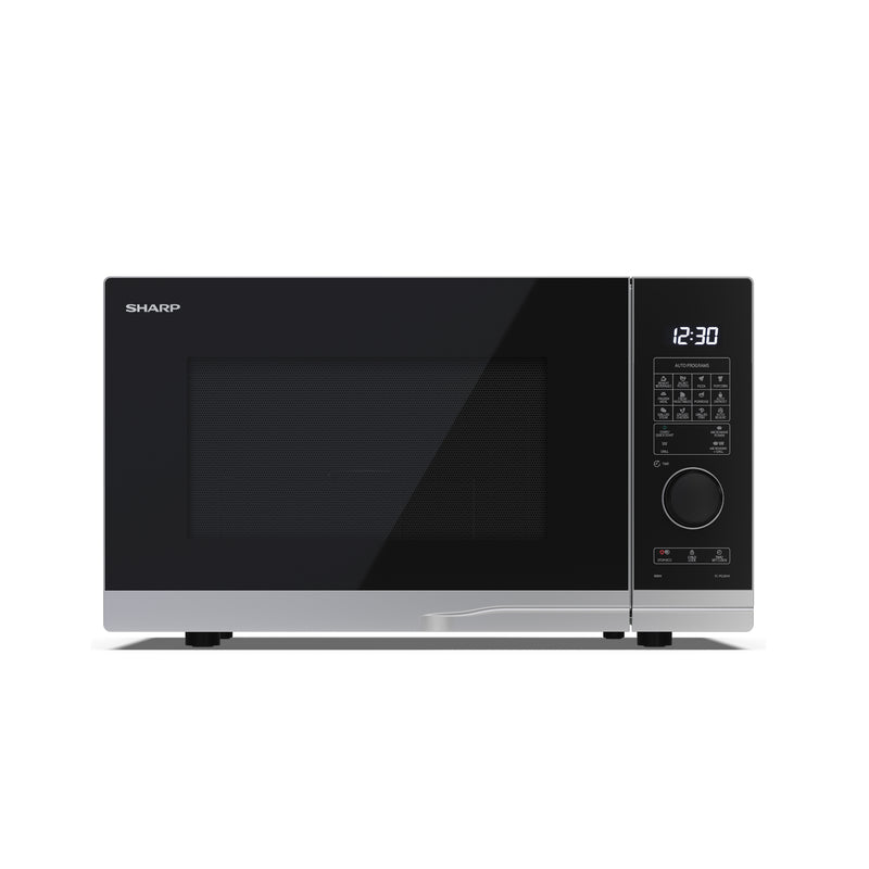 Sharp YC-PG284AU-S 28L 900W Microwave Oven with 1000W Grill Function - Silver