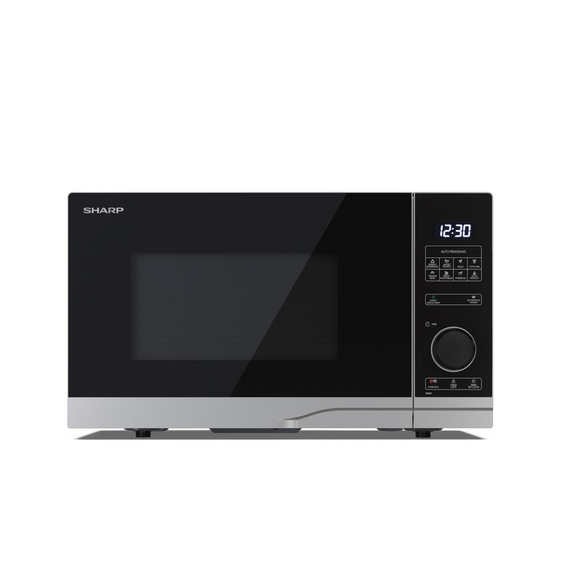 Sharp YC-PS254AU-S 25L 900W Microwave Oven with 8 Automatic Programs - Silver