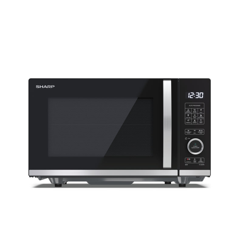 Sharp YC-QG204AU-B 20L 800W Microwave Oven with 1000W Grill Function - Black