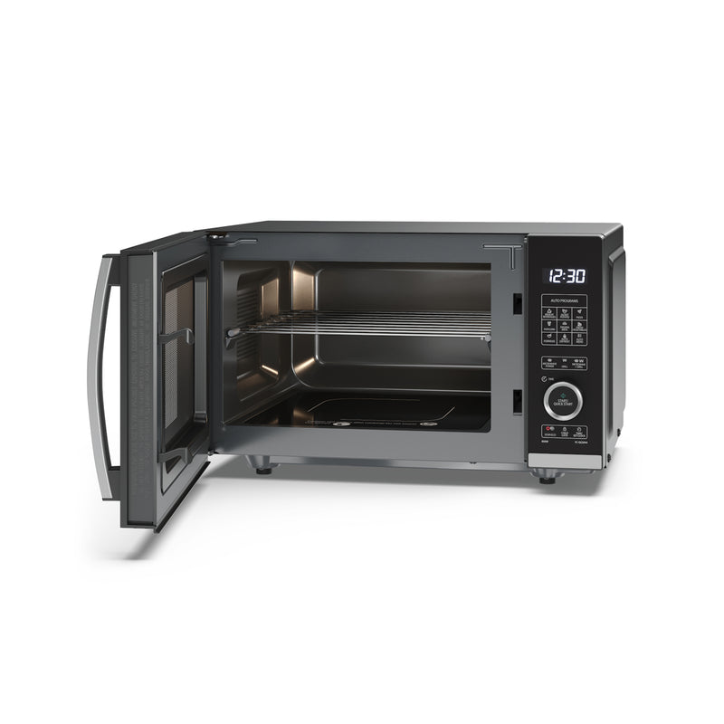 Sharp YC-QG204AU-B 20L 800W Microwave Oven with 1000W Grill Function - Black