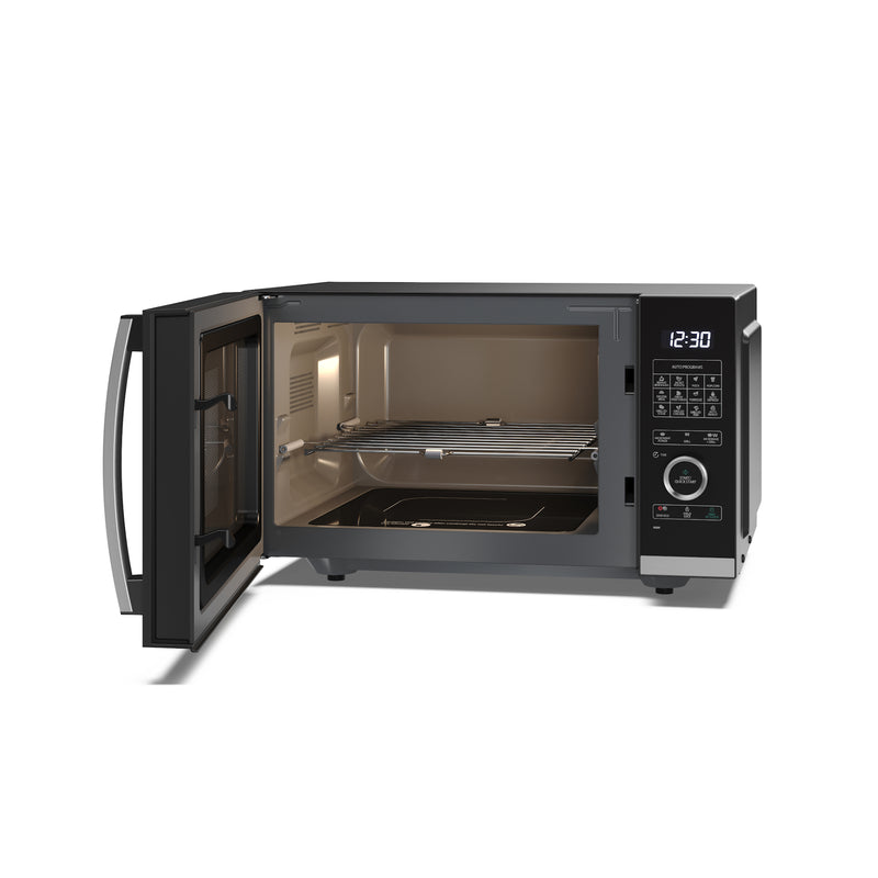Sharp YC-QG234AU-B 23L 900W Microwave Oven with 1000W Grill Function - Black