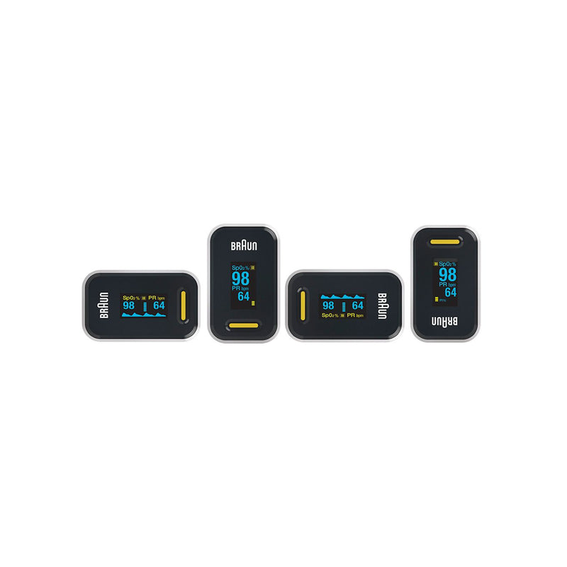 Braun YK-81CEU Pulse Oximeter, Oxygen Saturation, Clinically Accurate