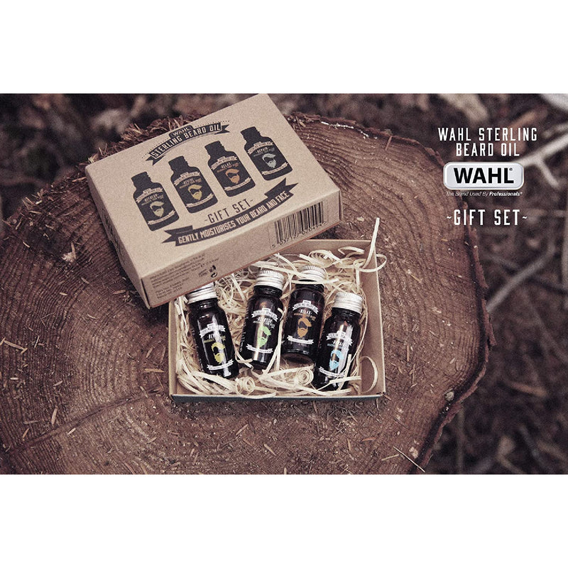Wahl Beard Oil Gift Set, Beard Softener, Smooth and Soft Facial Hair for Men
