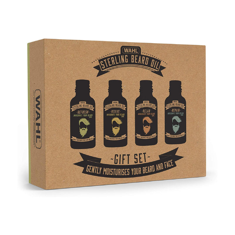 Wahl Beard Oil Gift Set, Beard Softener, Smooth and Soft Facial Hair for Men