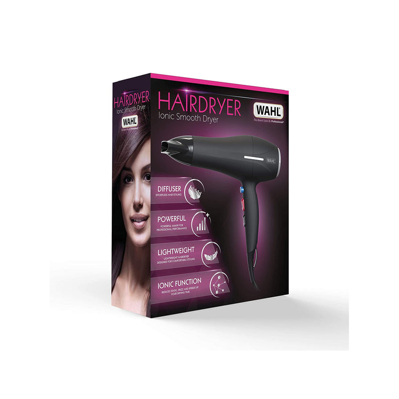 Wahl ZY105 Ionic Smooth Hairdryer, Hair Dryers for Women