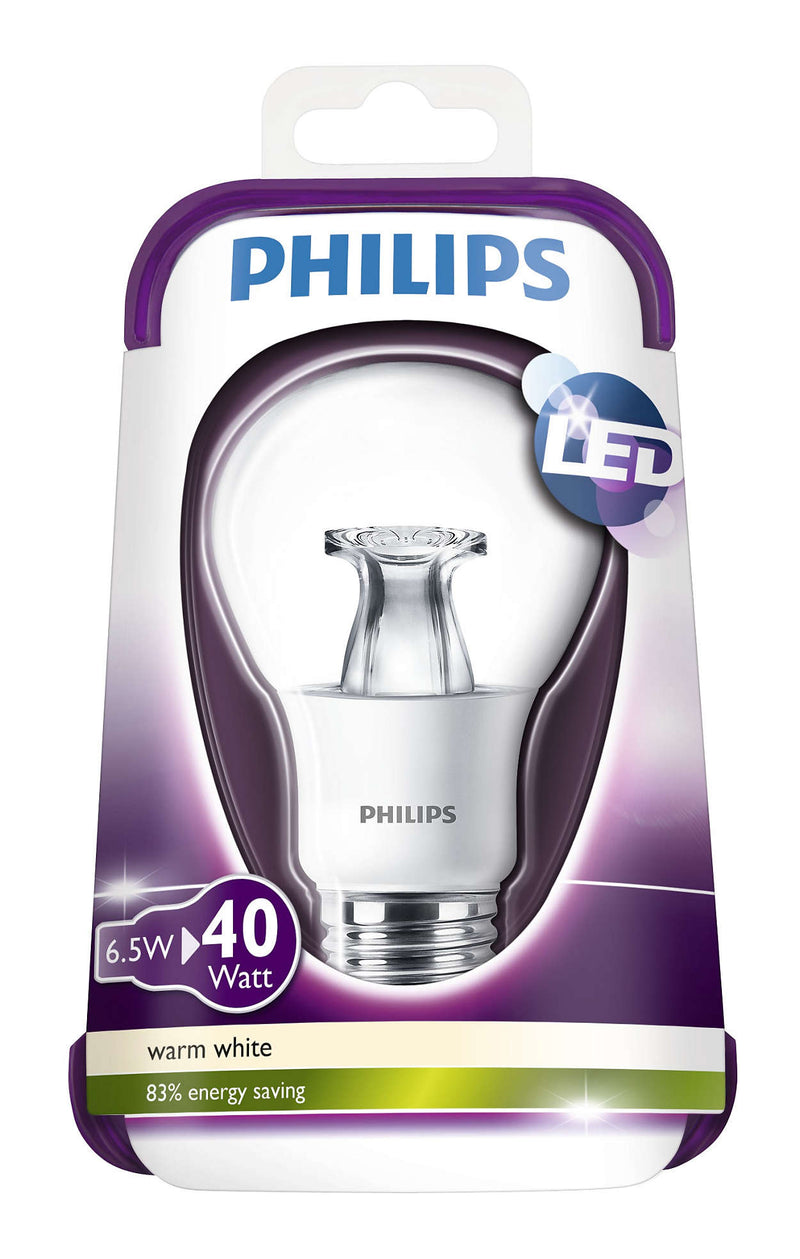 Philips LED Edison E27 6.5W - 40W LED Light Bulb - 470lm
